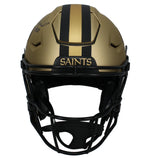 Rashid Shaheed Autographed New Orleans Saints RAVE Speedflex Authentic Helmet Beckett Witnessed