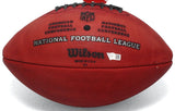 RUSSELL WILSON Autographed Seattle Seahawks Metallic Logo Official NFL Wilson Duke Football FANATICS