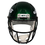 Kevin Mawae Autographed/Inscribed "HOF '19" New York Jets Speed Full Size Helmet Beckett Witnessed