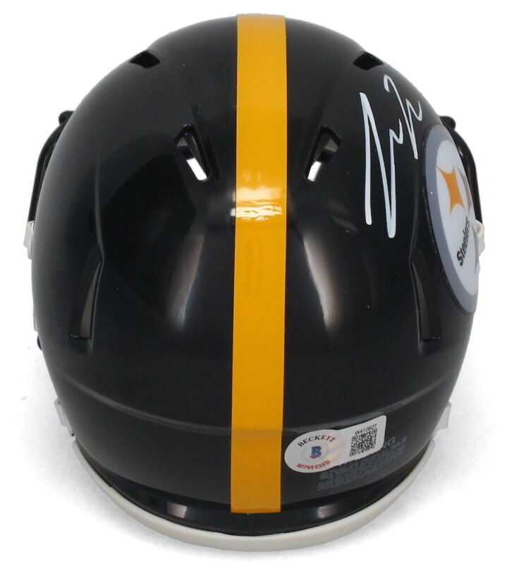 Pat Freiermuth Autographed Pittsburgh Steelers Speed Mini Helmet Beckett Witnessed