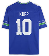 Cooper Kupp Autographed Seattle Seahawks Nike Royal Blue Game Jersey Fanatics