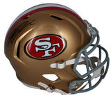 Ricky Pearsall Autographed San Francisco 49ers Speed Full Size Helmet Beckett Witnessed