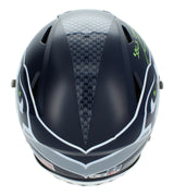 Sam Darnold Autographed/Inscribed "SB LX Champs!" Seattle Seahawks Speedflex Authentic Helmet Beckett Witnessed