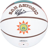 Victor Wembanyama Autographed San Antonio Spurs White 2023-24 Wilson City Edition Collectors Basketball Fanatics