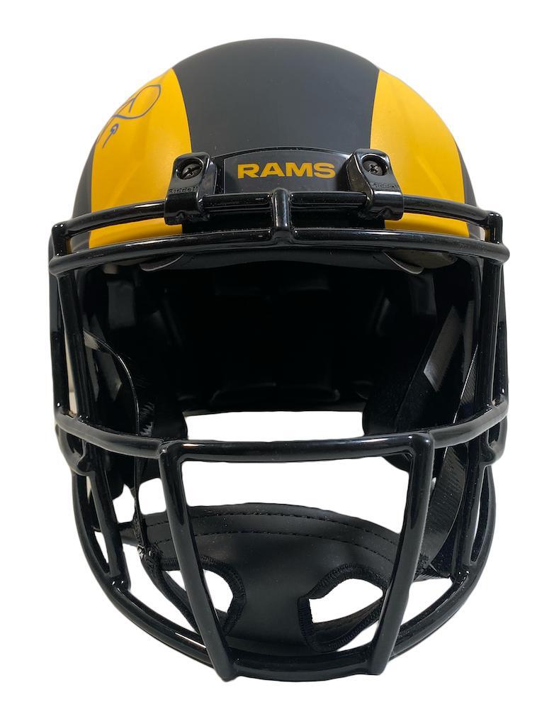 MATTHEW STAFFORD Autographed Los Angeles Rams Eclipse Speed Authentic Helmet FANATICS