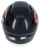 Luther Burden Autographed Chicago Bears Speedflex Midi Helmet Beckett Witnessed
