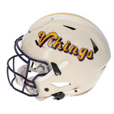 Fran Tarkenton Autographed/Inscribed "HOF 86" Minnesota Vikings RETRO Speedflex Authentic Helmet Beckett Witnessed