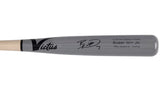 Bobby Witt Jr. Autograped Grey Victus Game Model Bat Fanatics