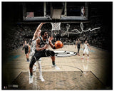KYRIE IRVING Autographed Brooklyn Nets "Hang Time" 16" x 20" Photograph PANINI LE 1/111
