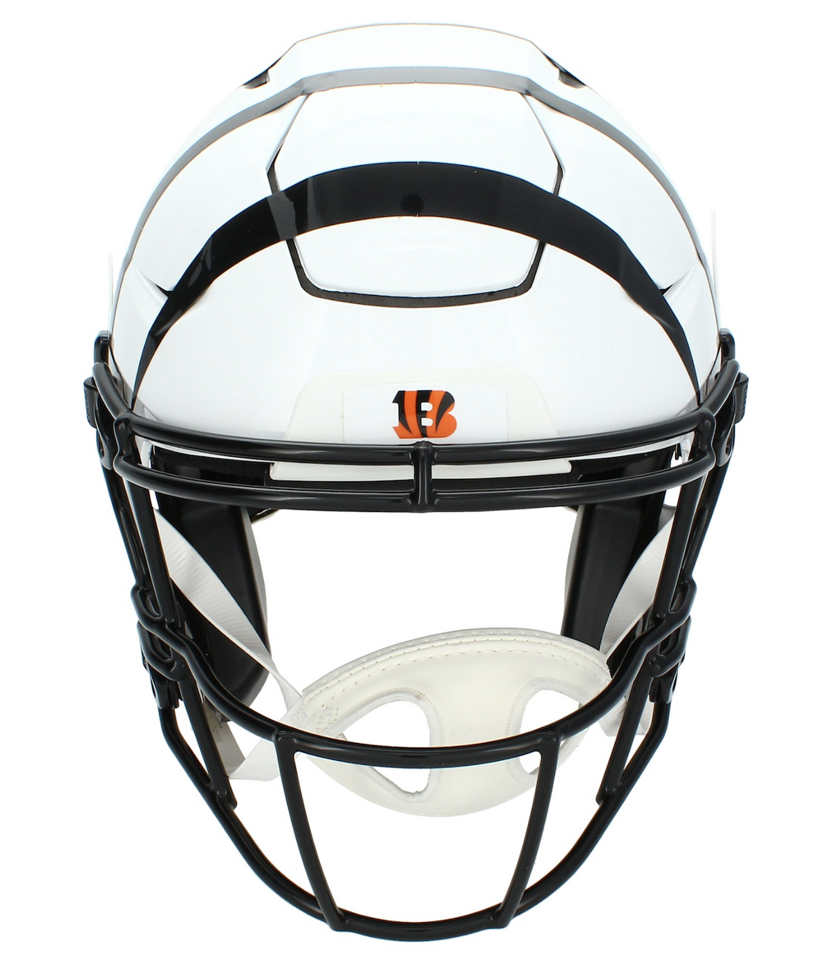 Chase Brown Autographed Cincinnati Bengals 2022 White Alternate Speedflex Authentic Helmet Beckett Witnessed