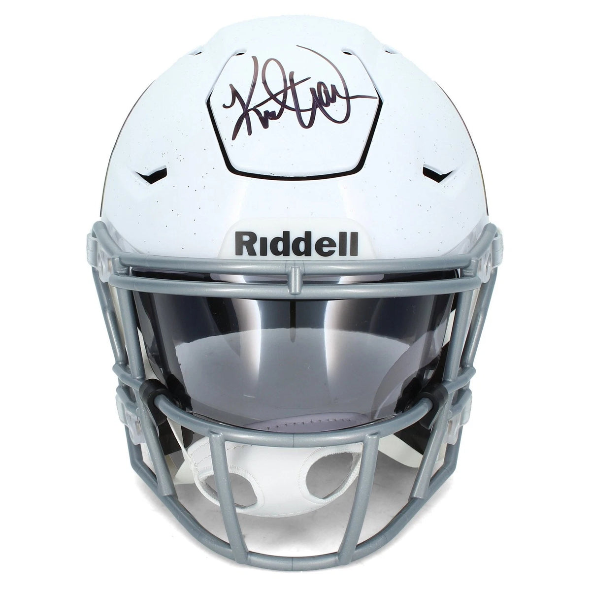 Kurt Warner Autographed Arizona Cardinals Speedflex Midi Helmet Beckett Witnessed