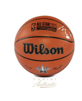 Shai Gilgeous-Alexander Autographed 2025 NBA All-Star Logo Replica Ball Panini
