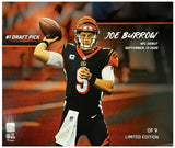 Joe Burrow NFL Debut Curve Display 16 x 20 Photo LE 9