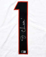 Ja'Marr Chase Autographed Cincinnati Bengals White Nike Vapor Untouchable Limited Jersey Beckett Witnessed