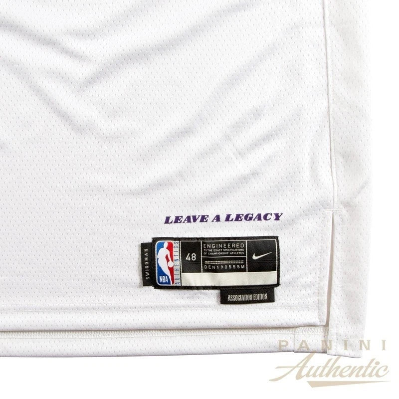 Luka Doncic Autographed Los Angeles Lakers White Nike Association Edition Swingman Jersey Panini