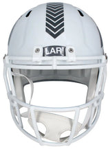 Kyren Williams Autographed Los Angeles Rams 2024 Salute to Service Speed Full Size Helmet Beckett Witnessed