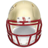 Luke Kuechly Autographed Boston College Eagles Speed Mini Helmet Beckett Witnessed