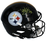 Troy Polamalu Autographed Pittsburgh Steelers Speedflex Authentic Helmet Beckett Witnessed
