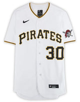 Paul Skenes Autographed Pittsburgh Pirates White Nike Authentic Jersey Fanatics