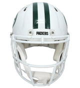 Jordan Love Autographed Green Bay Packers White 2024 Alternate Speed Authentic Helmet Beckett Witnessed