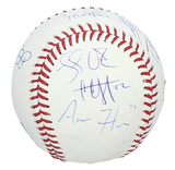 2019 New York Yankees Multi-Signed Official MLB Baseball w/Aaron Judge, C.C. Sabathia, Aaron Boone + 5 More) Fanatics