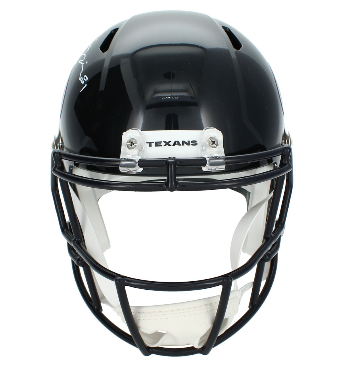Jayden Higgins Autographed Houston Texans Speed Full Size Helmet Beckett Witnessed