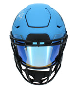 John Elway Autographed Hall of Fame Logo RAVE Speedflex Authentic Helmet Beckett Witnessed