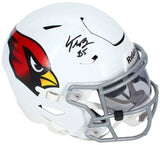 Trey McBride Autographed Arizona Cardinals Speedflex Midi Helmet Beckett Witnessed