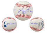 DAVID ORTIZ Autographed/Multi-Inscribed Official MLB Baseball FANATICS LE 34/34