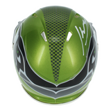 Kenneth Walker III Autographed Seattle Seahawks Flash Speed Mini Helmet Beckett Witnessed