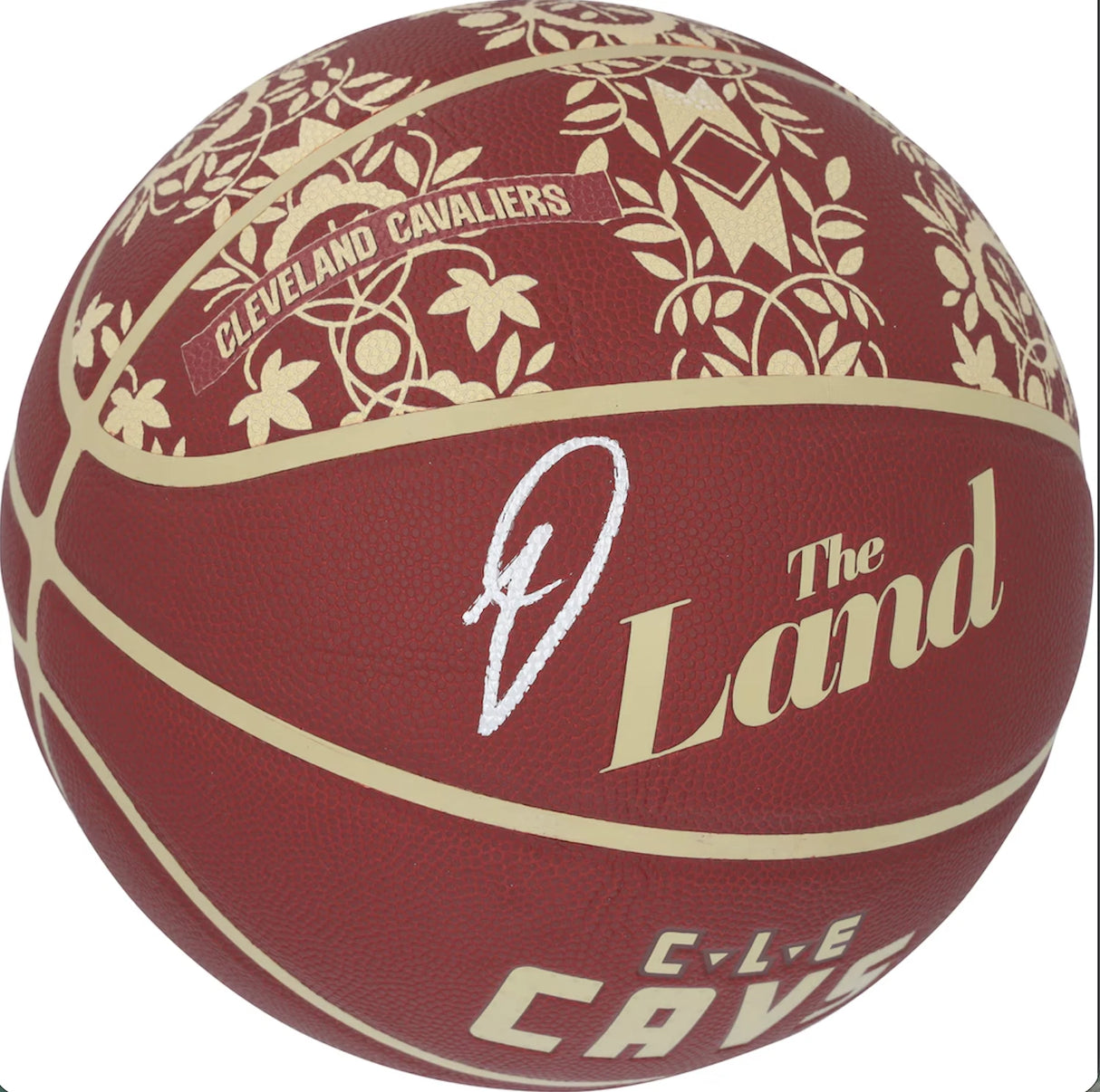 Donovan Mitchell Autographed Cleveland Cavaliers City Edition Wilson Basketball Fanatics