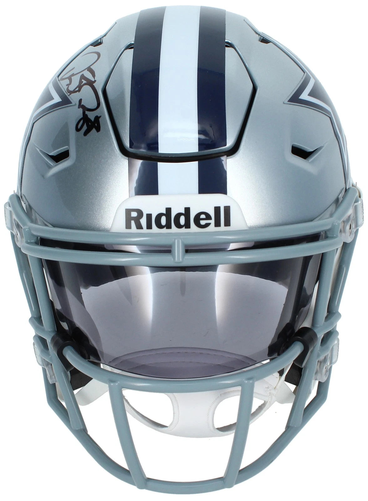 Dez Bryant Autographed Dallas Cowboys Speedflex Midi Helmet Beckett Witnessed