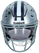 Dez Bryant Autographed Dallas Cowboys Speedflex Midi Helmet Beckett Witnessed