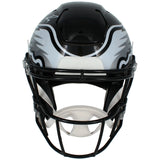 Makai Lemon Autographed Philadelphia Eagles Black 2022 Alternate Speedflex Authentic Helmet Beckett Witnessed