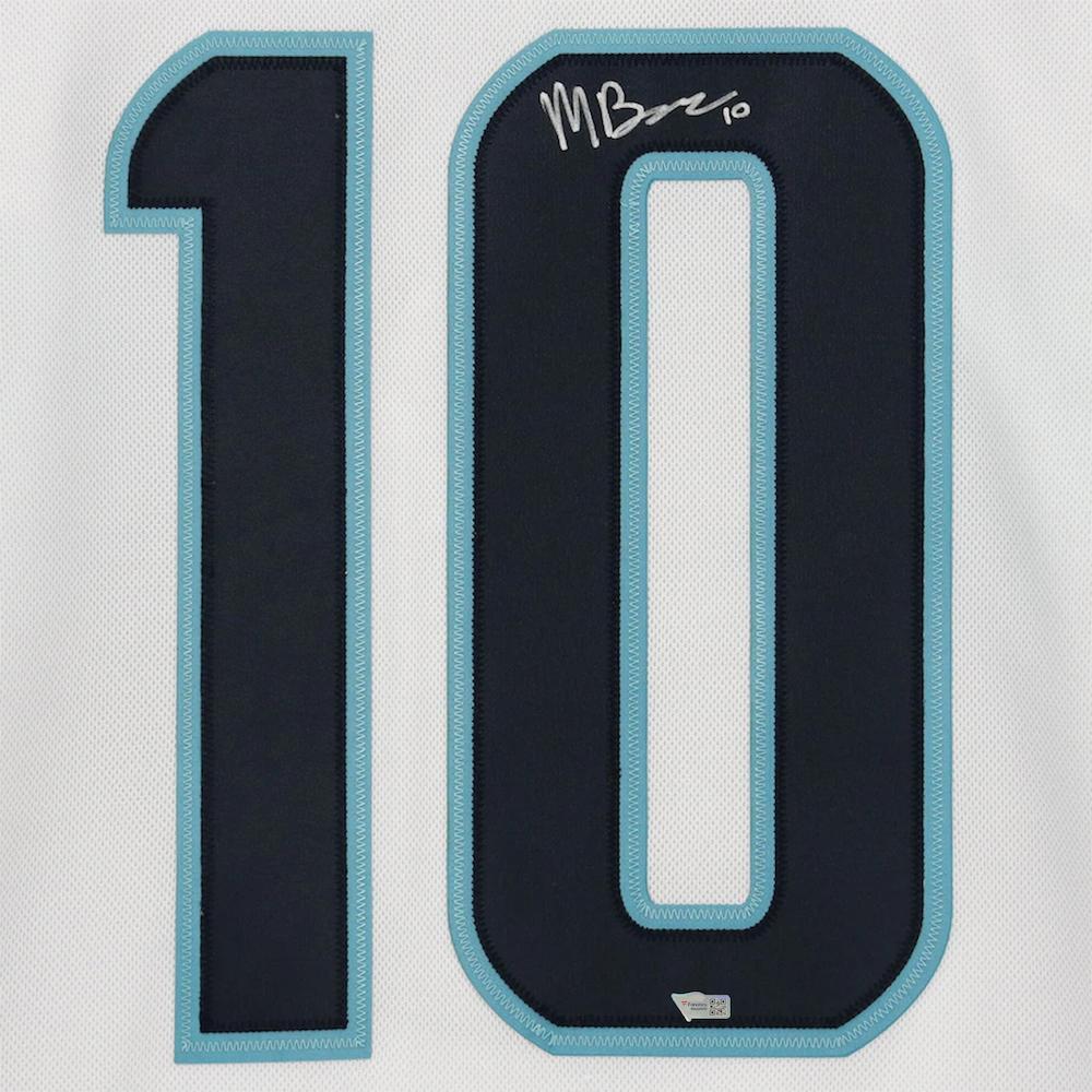 MATT BENIERS Autographed Seattle Kraken White Adidas Jersey FANATICS