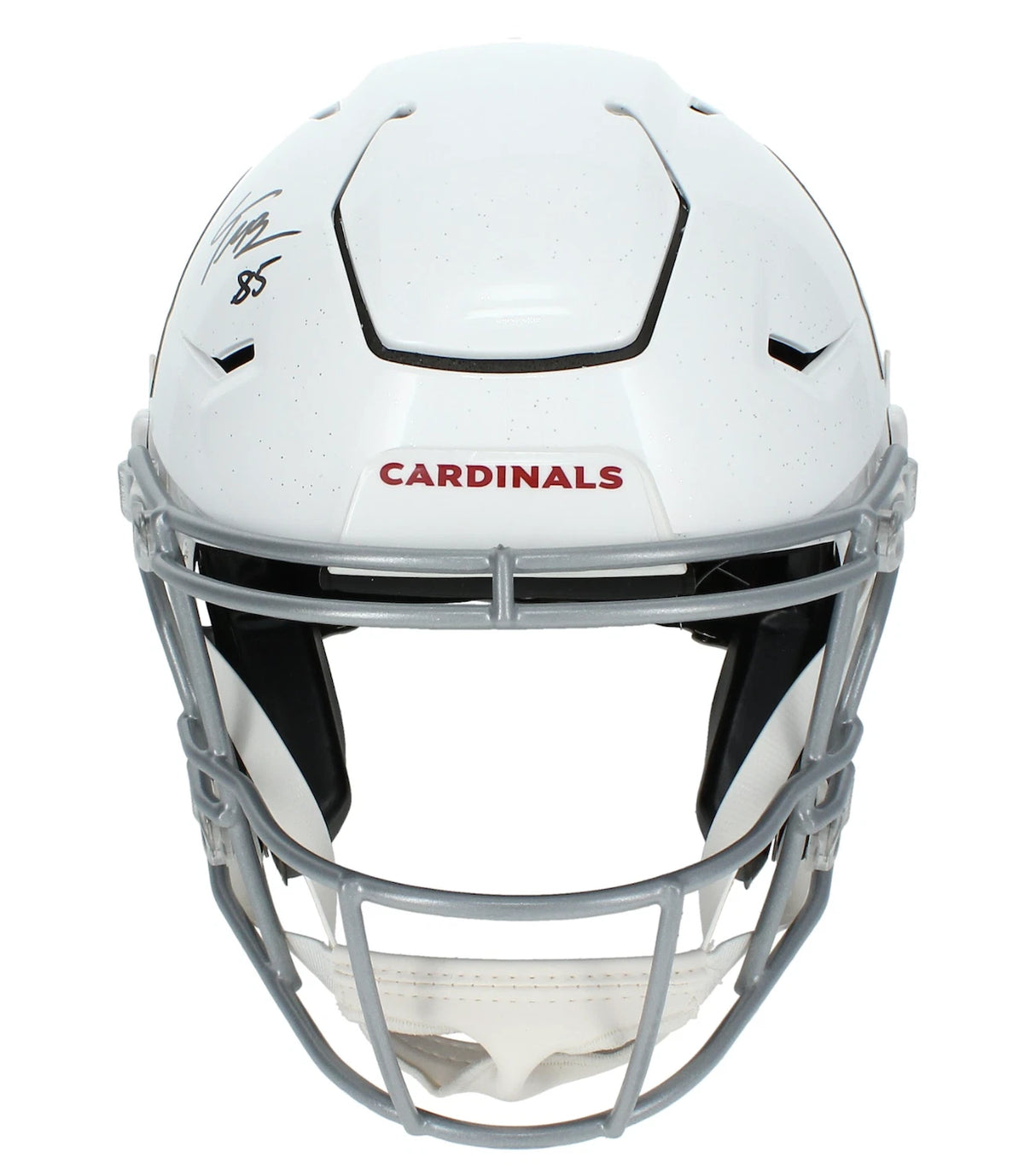 Trey McBride Autographed Arizona Cardinals Speedflex Authentic Helmet Beckett Witnessed