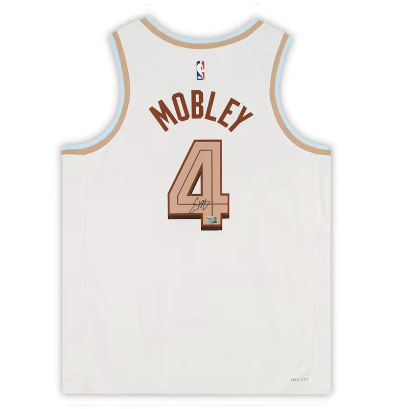 Evan Mobley Autographed Cleveland Cavaliers White Nike 2022-23 City Edition Swingman Jersey Fanatics
