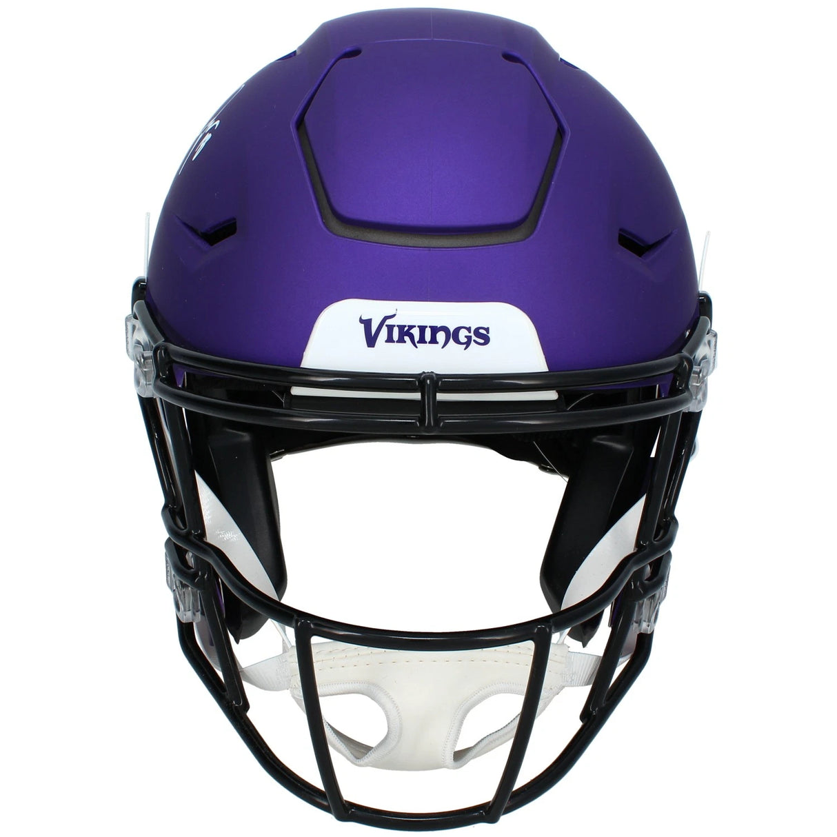 Justin Jefferson Autographed Minnesota Vikings Speedflex Authentic Helmet Beckett Witnessed