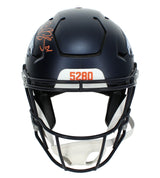 Champ Bailey Autographed Denver Broncos Speedflex Authentic Helmet Beckett Witnessed
