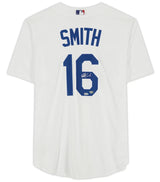 Will Smith Autographed Los Angeles Dodgers White Jersey Fanatics