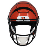 Ja'Marr Chase Autographed Cincinnati Bengals Speedflex Authentic Helmet Beckett Witnessed