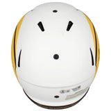 Kyren Williams/Puka Nacua Dual Autographed Los Angeles Rams Speed Lunar Eclipse Authentic Helmet Beckett/Fanatics