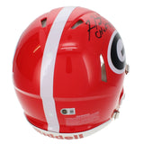 Fran Tarkenton Autographed/Inscribed "CHOF 87" Georgia Bulldogs Speed Authentic Helmet Beckett Witnessed