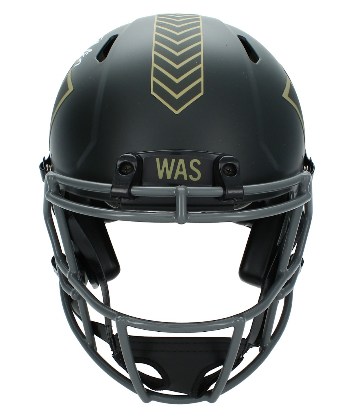 Terry McLaurin Autographed Washington Commanders 2025 Salute to Service Speed Authentic Helmet Beckett Witnessed