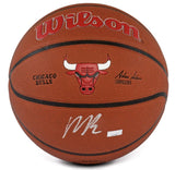 Matas Buzelis Autographed Chicago Bulls Wilson Team Alliance Replica Basketball Panini