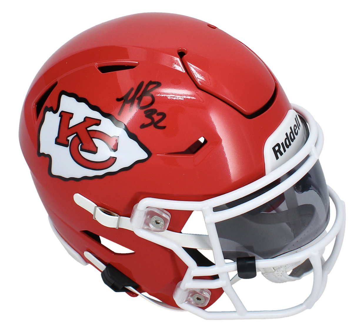 Nick Bolton Autographed Kansas City Chiefs Speedflex Midi Helmet Beckett