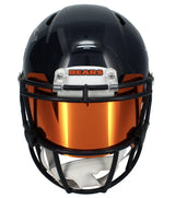 Caleb Williams Autographed Chicago Bears Speed Authentic Helmet with Visor & 3D Bumpers Fanatics