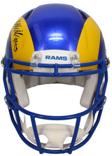 Kyren Williams Autographed Los Angeles Rams Speed Authentic Helmet Beckett Witnessed