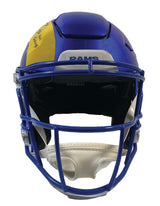 Aaron Donald Autographed/Inscribed "SB LVI CHAMPS" Los Angeles Rams SB LVI Champs Logo Speedflex Helmet Fanatics