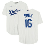 Will Smith Autographed Los Angeles Dodgers White Jersey Fanatics